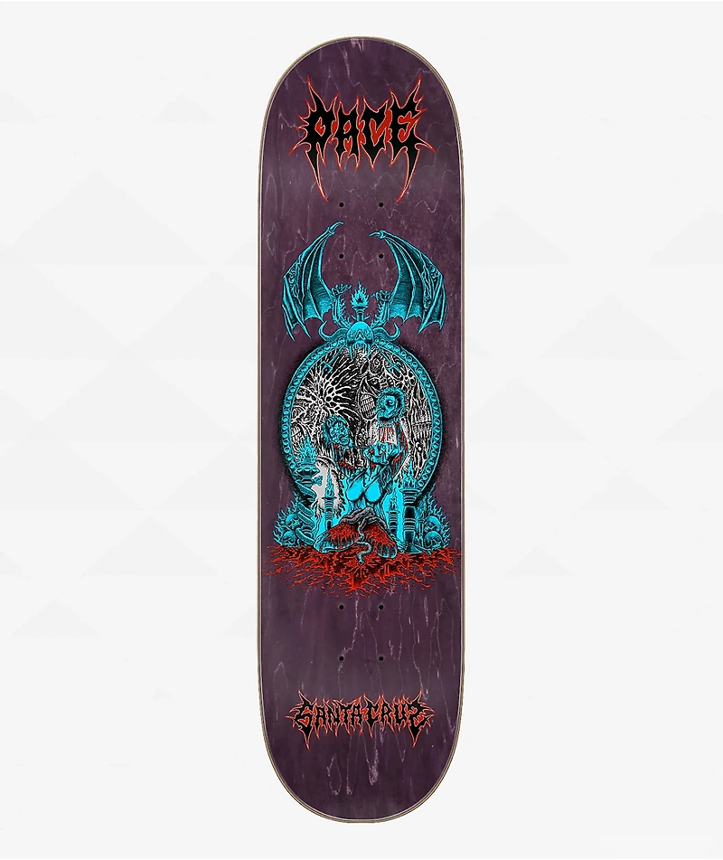 Santa Cruz Pace Mirror 8.25" Skateboard Deck