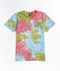 Santa Cruz Psychedelic Dot Tie Dye T-Shirt