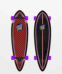 Santa Cruz Rad Dot 33" Pintail Longboard Complete