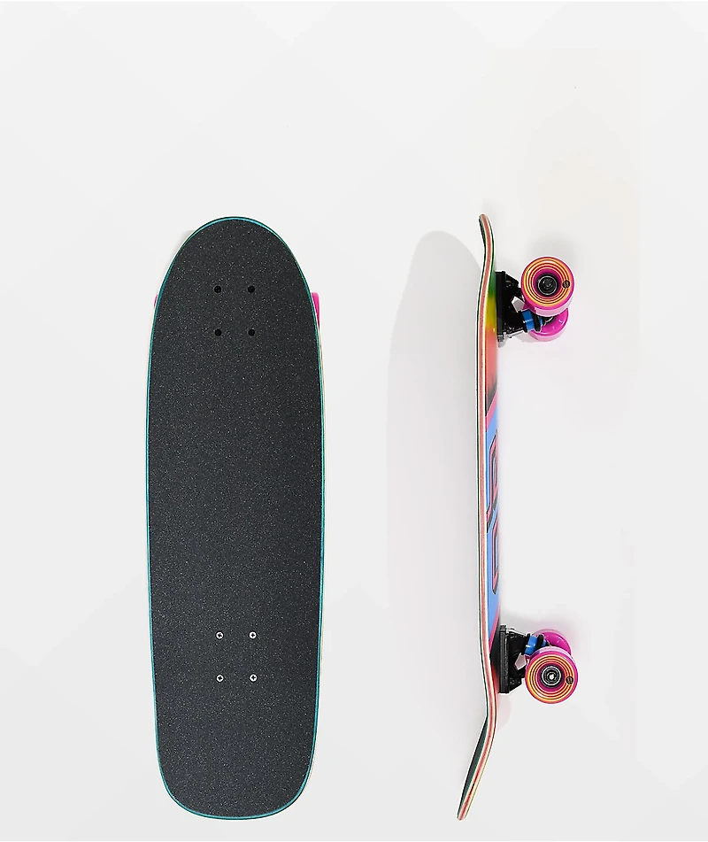 Santa Cruz Rainbow Tie Dye 29" Cruiser Skateboard Complete