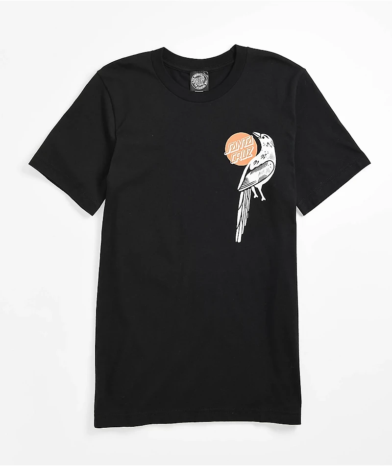 Santa Cruz Raven Black T-Shirt