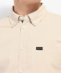 Santa Cruz Recurrence Tan Short Sleeve Work Shirt