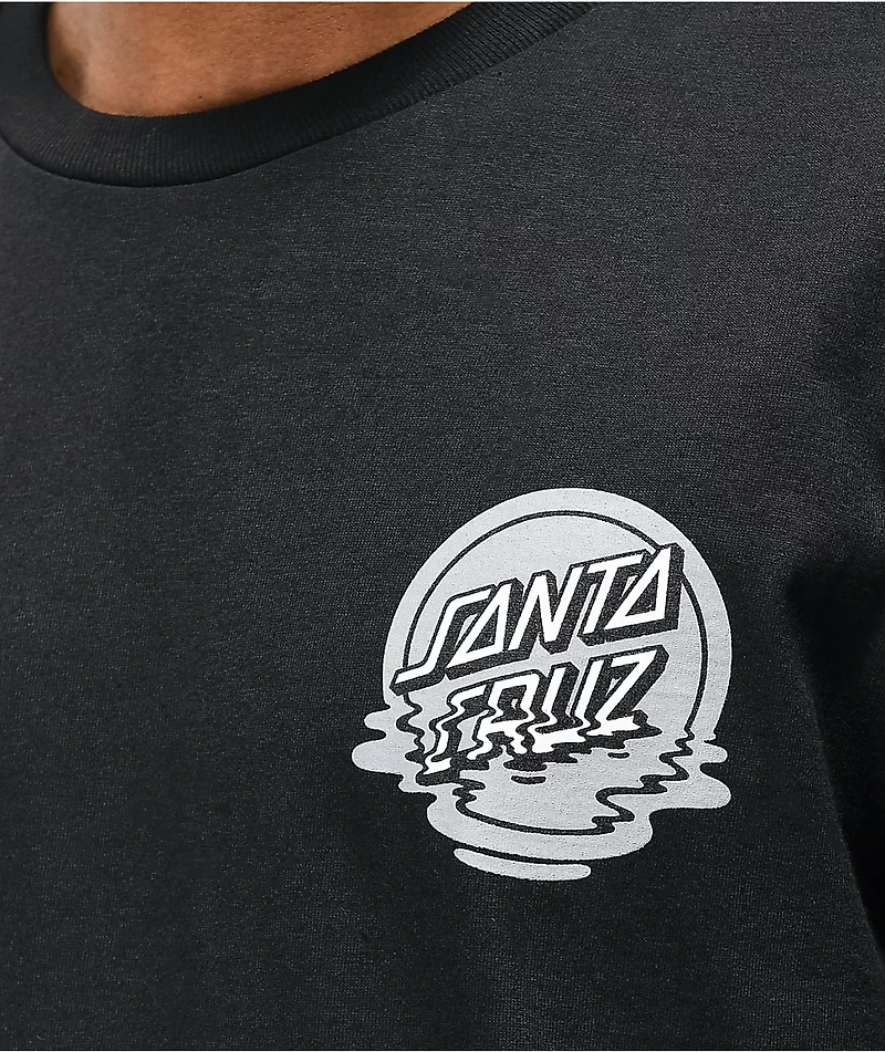Santa Cruz Reflection Black T-Shirt
