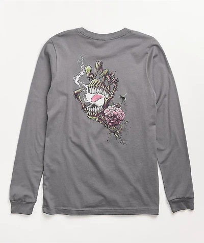 Santa Cruz Resurrect Hand Purple Long Sleeve T-Shirt
