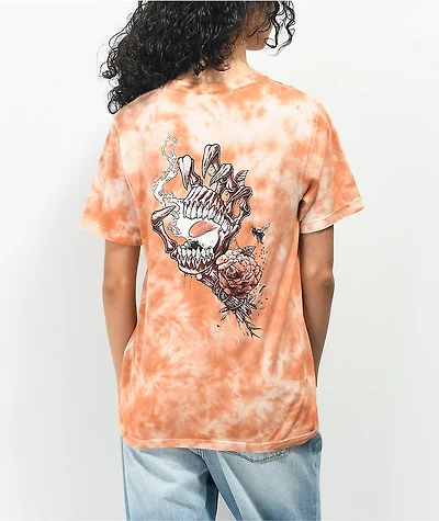 Santa Cruz Resurrect Hand Rust Tie Dye T-Shirt