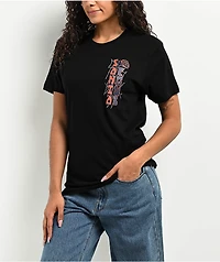 Santa Cruz Rose Wired Black T-Shirt