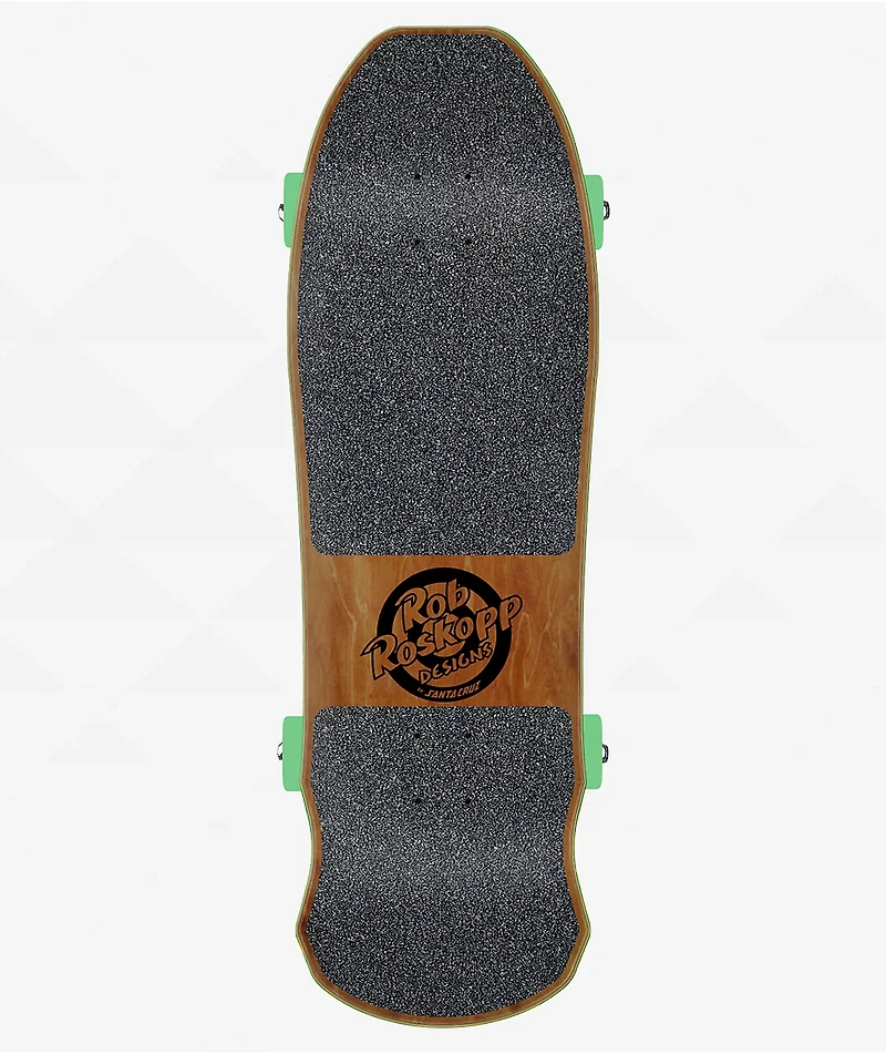 Santa Cruz Roskopp Face Shaped Reissue 9.5" Cruiser Skateboard Complete