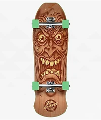 Santa Cruz Roskopp Face Shaped Reissue 9.5" Cruiser Skateboard Complete