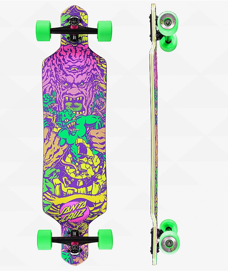 Santa Cruz Roskopp Five 36" Drop Through Longboard Complete