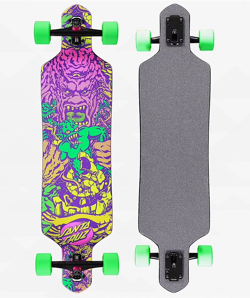 Santa Cruz Roskopp Five 36" Drop Through Longboard Complete