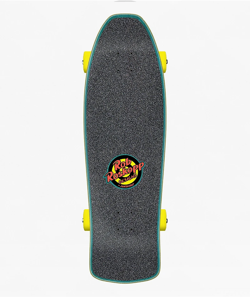 Santa Cruz Roskopp Screaming Five 10.32" Cruiser Skateboard Complete
