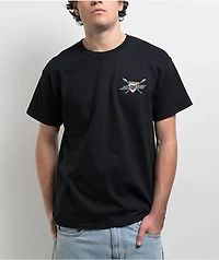 Santa Cruz Salba Screaming Witch Doctor Black T-Shirt