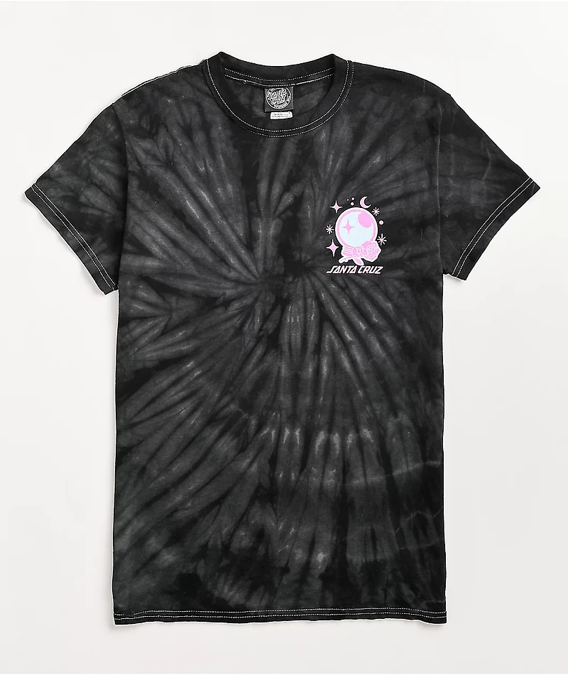 Santa Cruz Scorpio Black Tie-Dye T-Shirt
