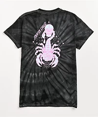 Santa Cruz Scorpio Black Tie-Dye T-Shirt