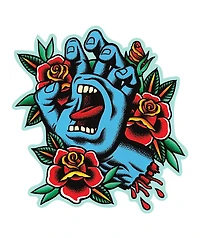 Santa Cruz Screaming Flash Sticker