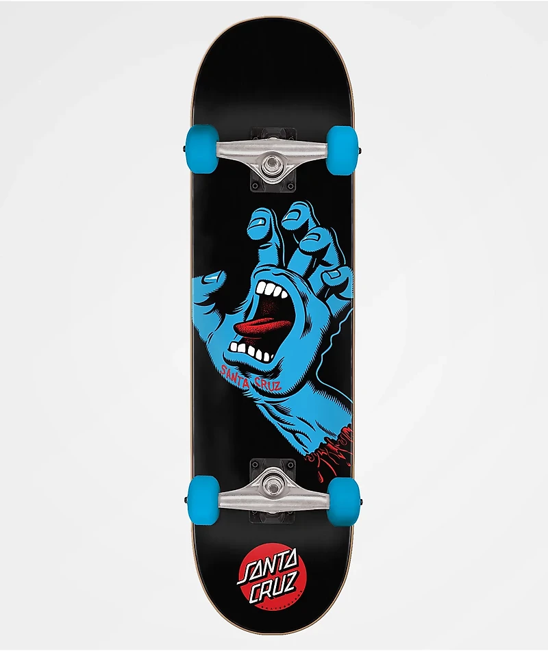 Santa Cruz Screaming Hand 8.0" Skateboard Complete