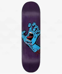 Santa Cruz Screaming Hand 8.375" Skateboard Deck