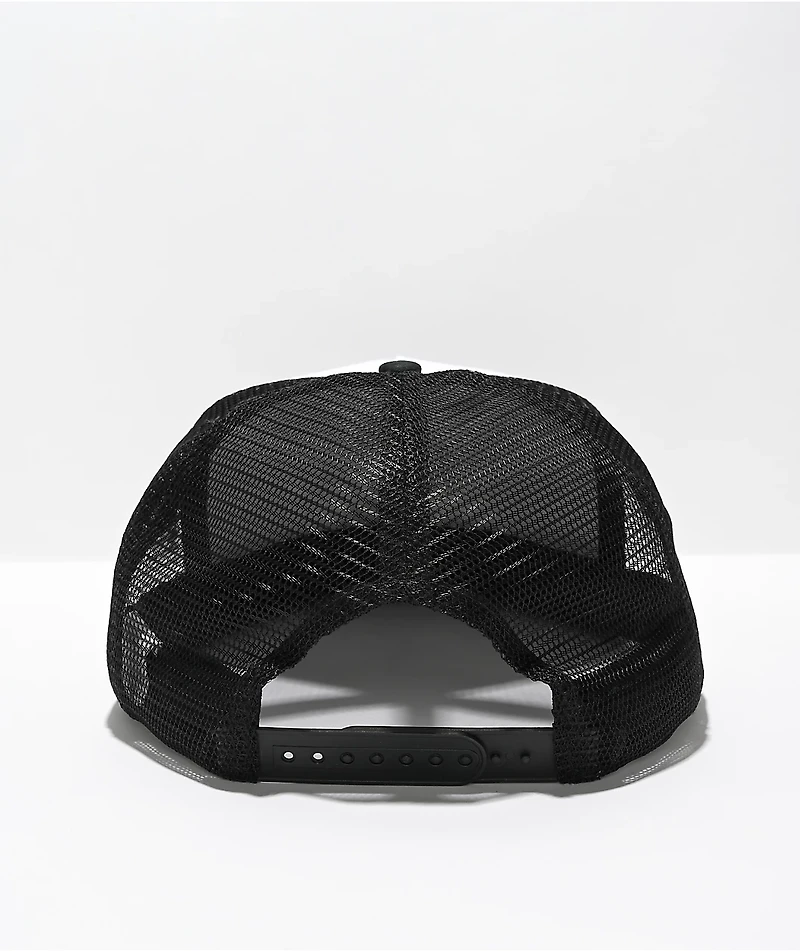 Santa Cruz Screaming Hand Black & White Trucker Hat