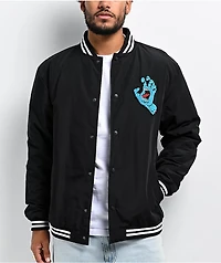 Santa Cruz Screaming Hand Black Stadium Jacket