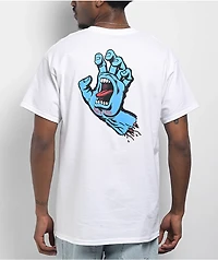 Santa Cruz Screaming Hand White T-Shirt