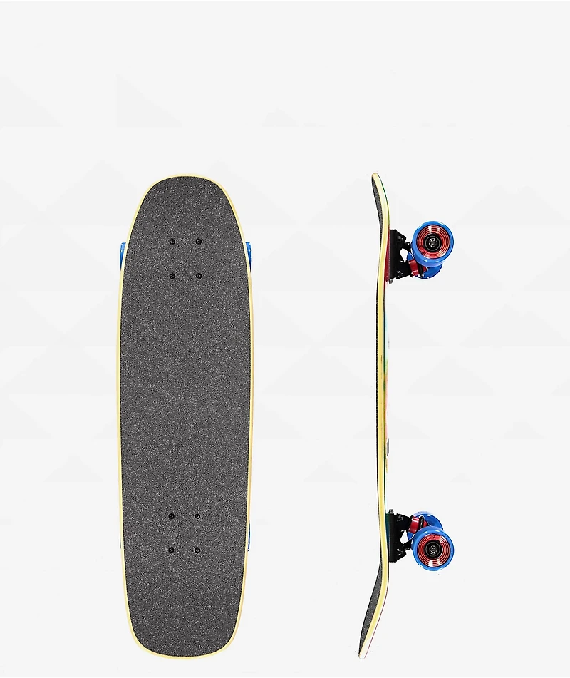 Santa Cruz Screaming Mouth 8.4" Cruiser Skateboard Complete