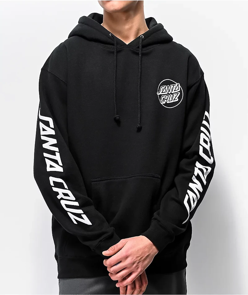 Santa Cruz Screaming Skull Black Hoodie