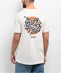 Santa Cruz Serpent Japanese Dot White T-Shirt