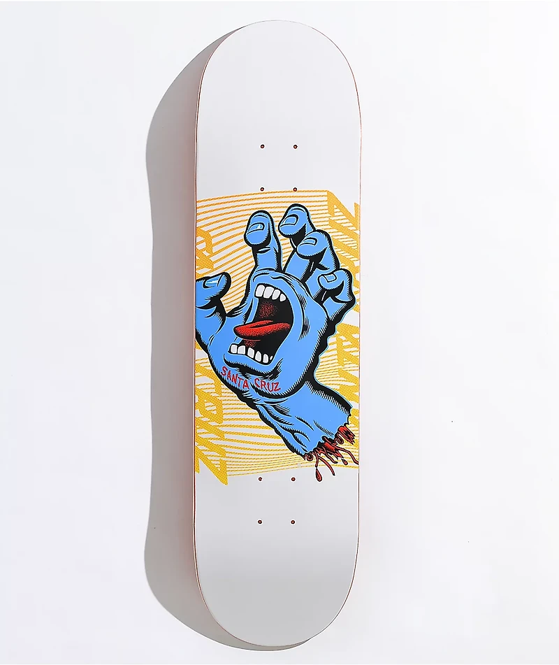 Santa Cruz Split Hand Birch 8.25" Skateboard Deck