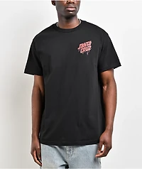 Santa Cruz Spotlight Dot Black T-Shirt