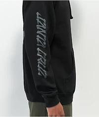 Santa Cruz Stipple Wave Dot Black Hoodie