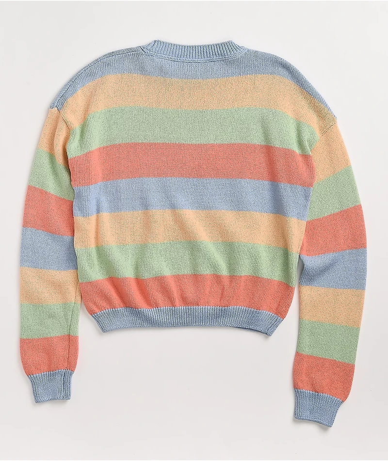 Santa Cruz Stripe Crewneck Sweatshirt