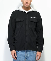 Santa Cruz Stuyvesant Black Hooded Jacket