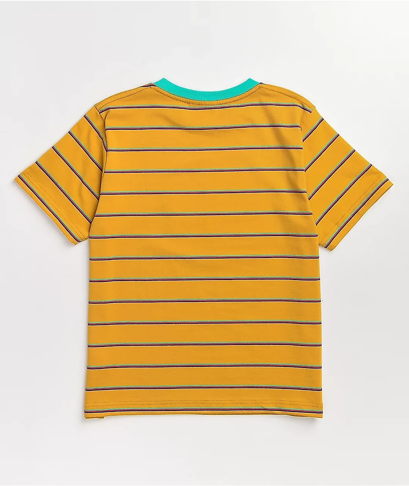 Santa Cruz Sunflower Dot Yellow Stripe T-Shirt