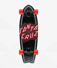 Santa Cruz Tangled Web 8.81" Shark Cruiser Skateboard Complete
