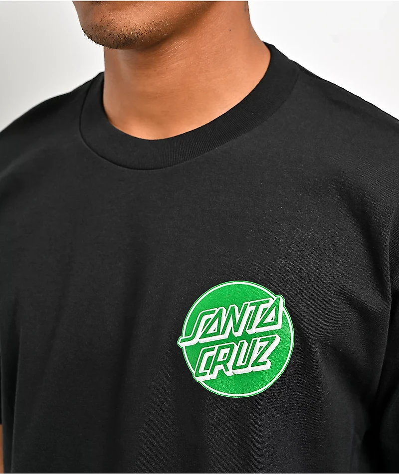 Santa Cruz Thermal Hand Black T-Shirt