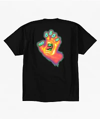 Santa Cruz Thermal Hand Black T-Shirt