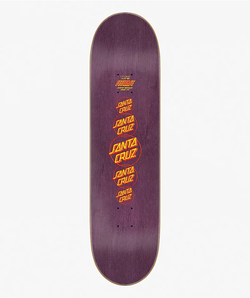 Santa Cruz Thermal Hands FeelBase 7.75" Skateboard Deck