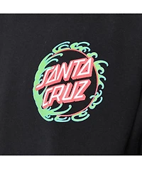 Santa Cruz Tidal Dot Black T-Shirt