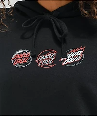 Santa Cruz Trio Dot Black Hoodie