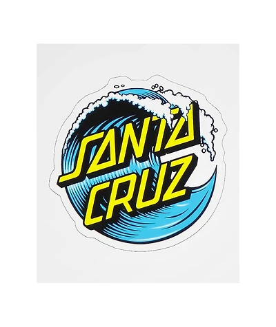 Santa Cruz Wave Dot 3" Sticker
