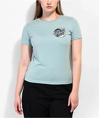 Santa Cruz Wave Dot Dusty Blue T-Shirt