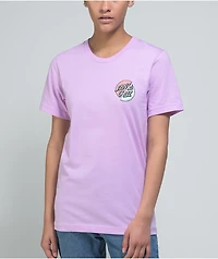 Santa Cruz Wave Dot Splice Lilac T-Shirt