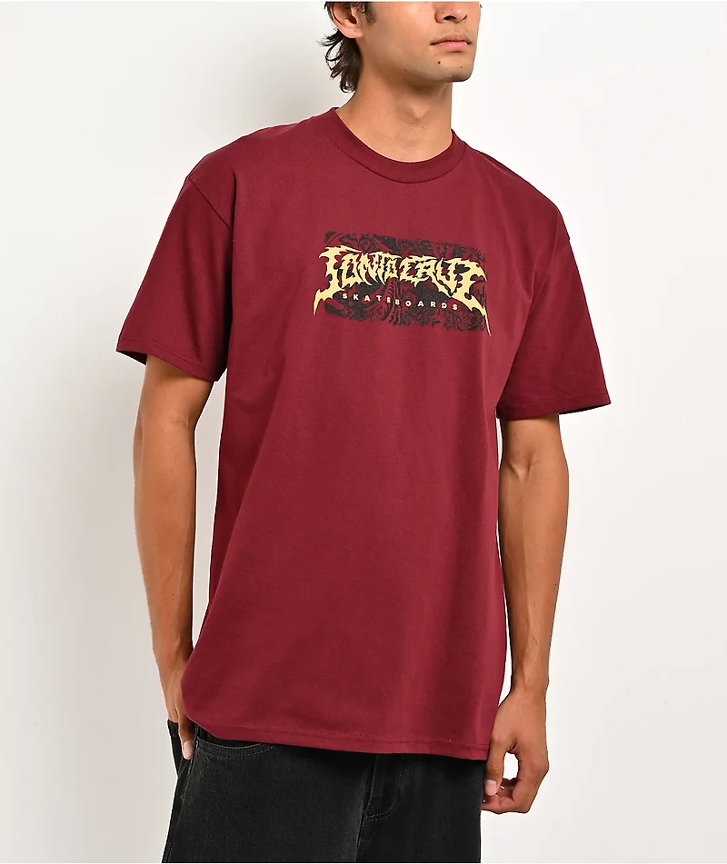 Santa Cruz Winkowski Dope Block Red T-Shirt