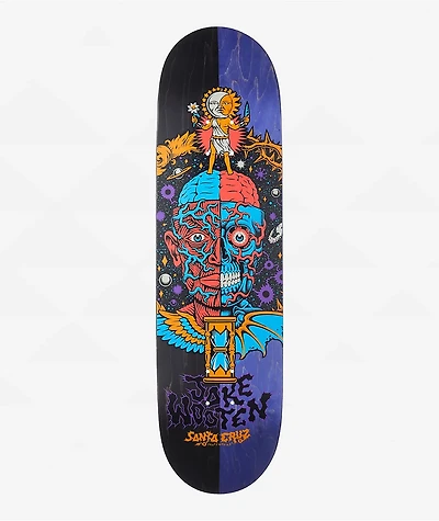 Santa Cruz Wooten Crest VX 8.5" Skateboard Deck