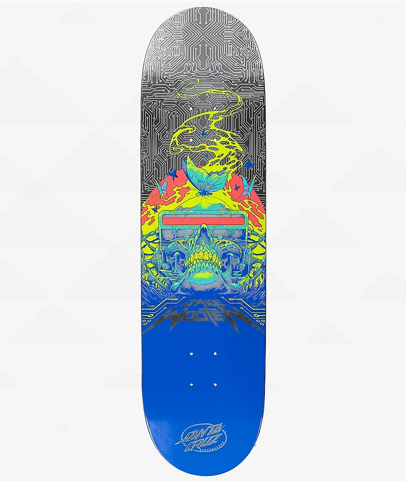 Santa Cruz Wooten Cyber VX 8.5" Skateboard Deck