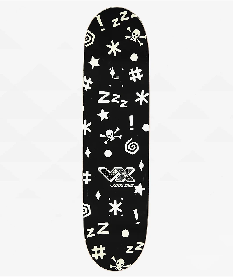 Santa Cruz Wooten Fever Dream VX 8.5" Skateboard Deck