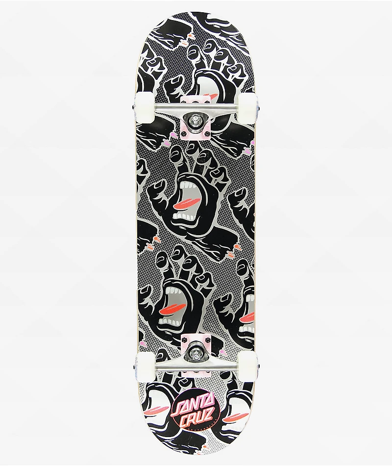 Santa Cruz XL Gradient Hands 8.5" Skateboard Complete