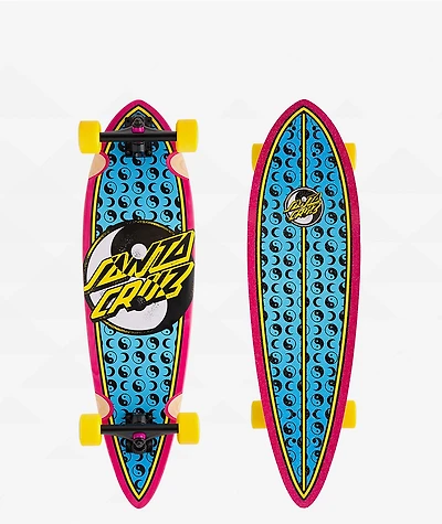 Santa Cruz Yin Yang Dot 33" Pintail Longboard Complete