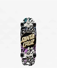 Santa Cruz x Carver 80s Rider Handled Dot 30.2" Cruiser Skateboard Complete