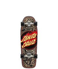 Santa Cruz x Carver Flame Dot Route 30.2" Cruiser Skateboard Complete